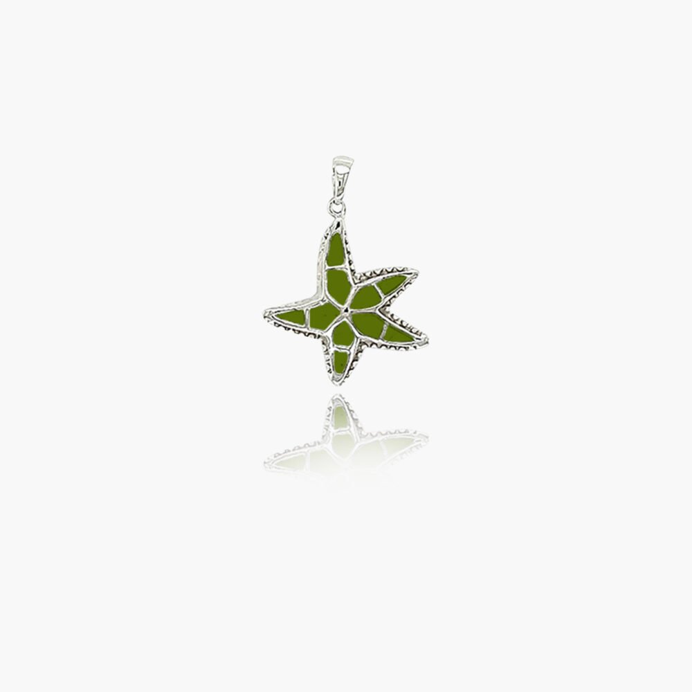 Starfish Sterling Silver Pendant - Type A