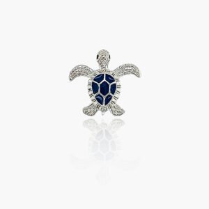 Sea Turtle Sterling Silver Earrings