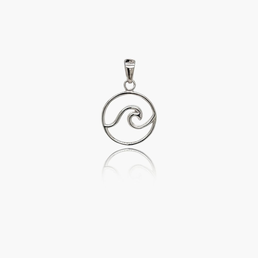 Wave Sterling Silver Pendant