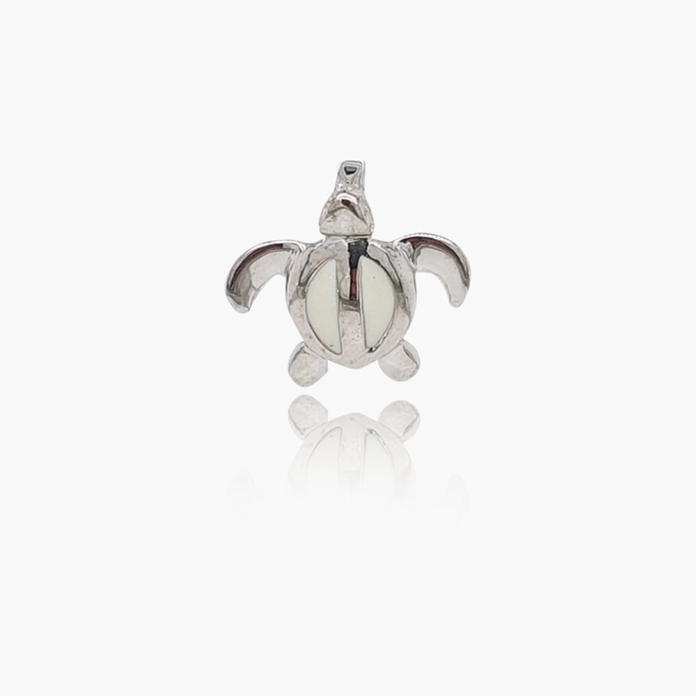 Tortoise Sterling Silver Pendant