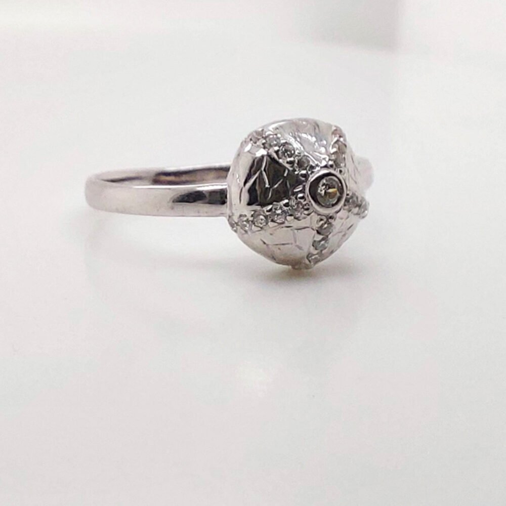 18K Gold Sea Urchin Ring - Design 1 - Image 2